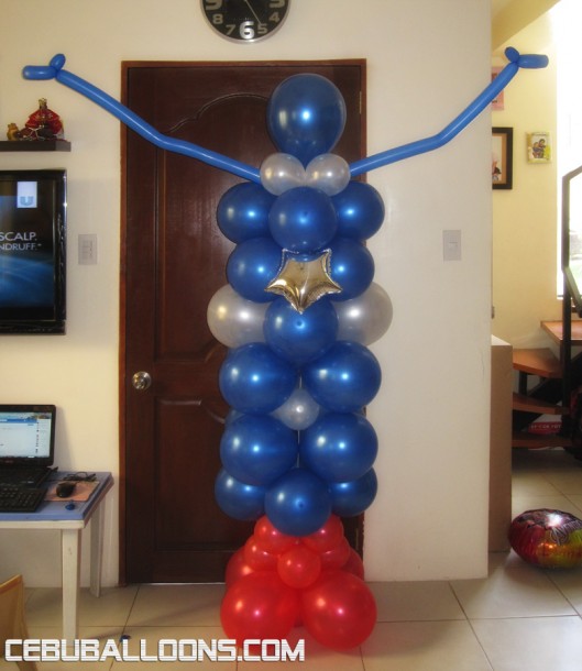 Captain America Balloon Sculpture