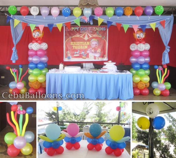 Carnival Theme Christening at Orosia Food Park