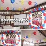 Cars Backdrop & Balloon Design at Patio Isabel