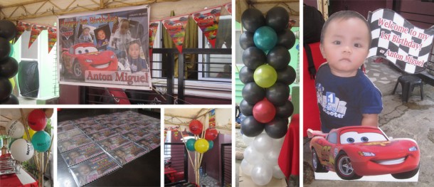 Cars Theme Balloon and Party Package at Deca Homes Mactan 1