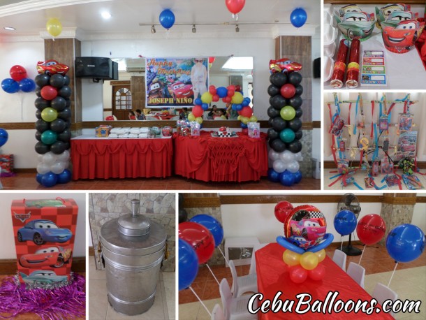 Cars Theme Birthday Party (Joseph Nino) at Maria Lina Building