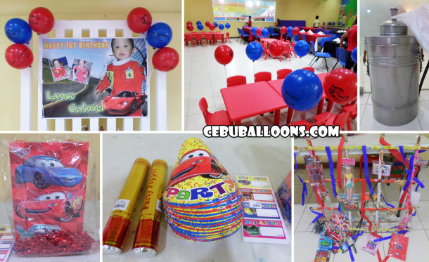 Cars-theme Birthday Party Package with Clown at Play Maze Parkmall