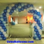 Christening Balloon Arch at CICC