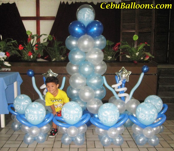 Christening Balloon Decoration at CENDET UCCP