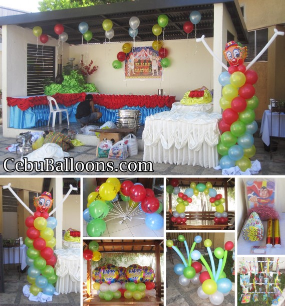 Clown Balloon Decoration & Party Package at Vacation Hotel