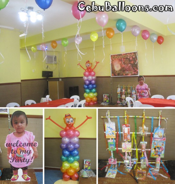 Clown Theme Kiddie Party Package at Hannah's Function Room