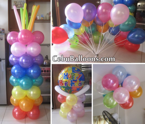 Colorful Balloon Decoration for a Manager's Birthday