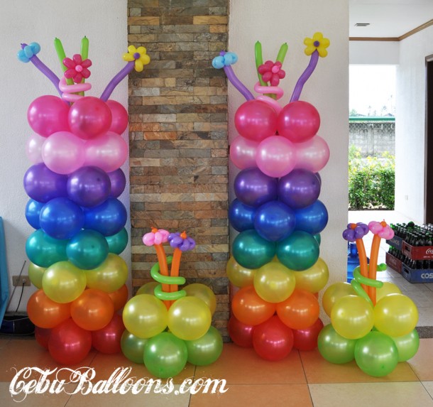 Colorful Balloons for Candy Crush Theme at Mactan Tropics