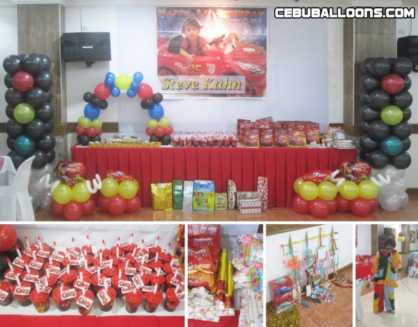 Composite -Lightning McQueen Decoration & Kiddie Package at Maria Lina Building