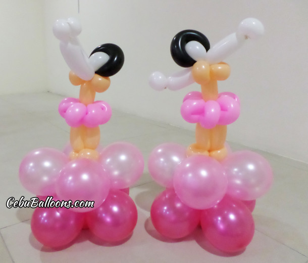 Dancing Ballerinas Centerpieces