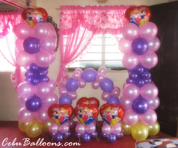 Disney Princess Balloons at Lawaan Talisay