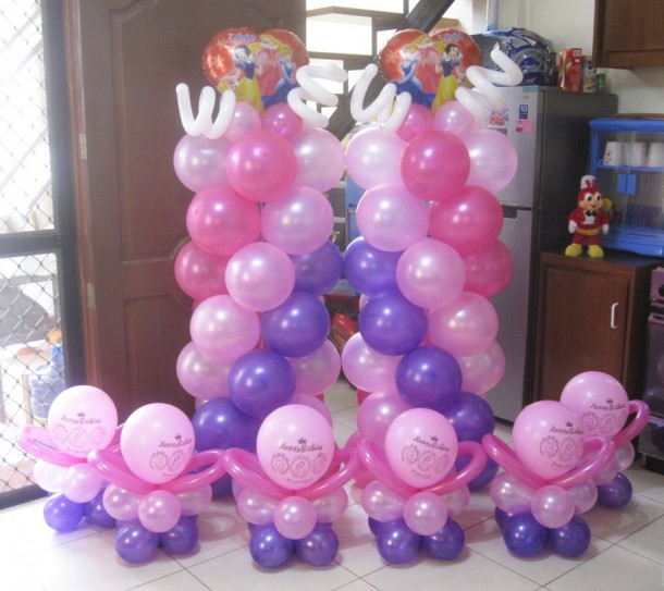 Disney Princess Decors with Jollibee