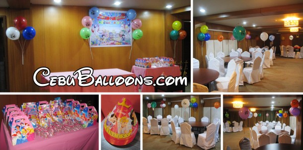 Disney Princess Simple Balloon Decoration