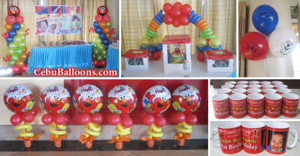 Elmo Balloon Setup at Sugbutel Penthouse (Janson Maurvel)