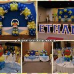 Ethan’s GSW (Golden State Warriors) Styrocrafts and Balloons