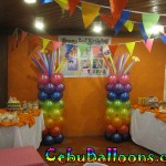Fiesta Balloon Columns
