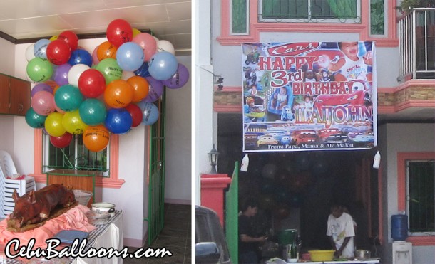 Flying Balloons at DCP Homes Pagsabungan