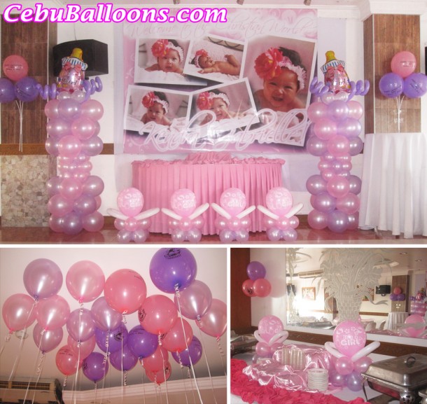 Girl Christening Decoration at Maria Lina Building