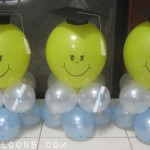 Graduation Balloon Centerpieces with Cap & Diploma