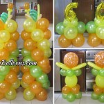 Hawaiian Balloon Decoration for a 60th Birthday at Tingub Mandaue