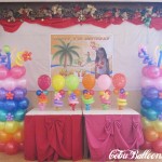 Hawaiian Theme Balloon Decoration at Sugbahan