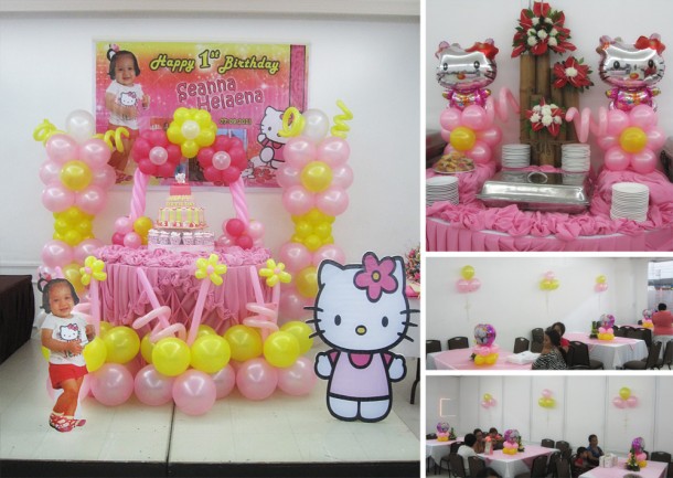 Hello Kitty Balloon Decor at SM Conference Hall