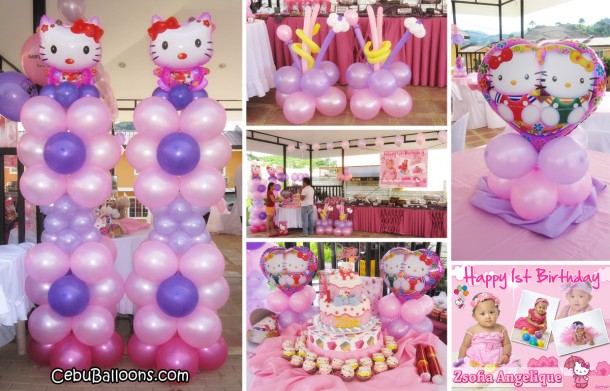 Hello Kitty Balloon Decoration Package at Camella Talamban