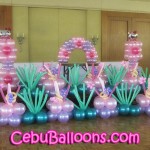 Hello Kitty Balloon Setup at Casino Espanol de Cebu Grand Ballroom