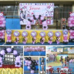 Hello Kitty Balloon Setup for a Debut at Pasil Sports Complex