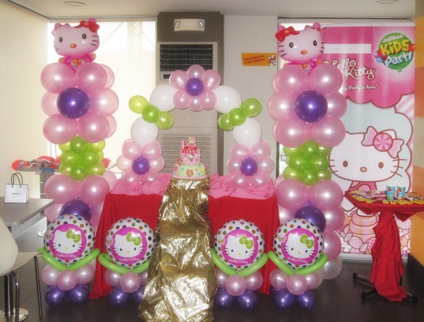 Hello Kitty Birthday Party at Jollibee (AS Fortuna Branch)