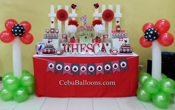 Ladybug Dessert Buffet Package at Playmaze Parkmall Mandaue