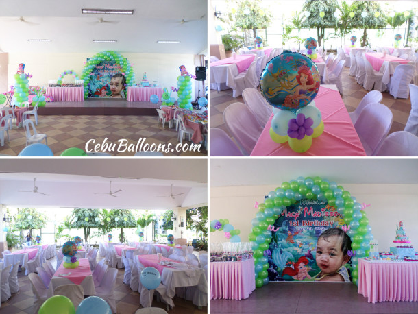 Little Mermaid (Ariel) Sulit Balloon Decoration Package D at IPI Recreation Center