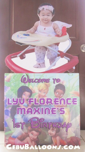 Lyv Florence Welcome Styro Standee