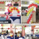 Mickey Mouse & Lightning McQueen Decoration Setup