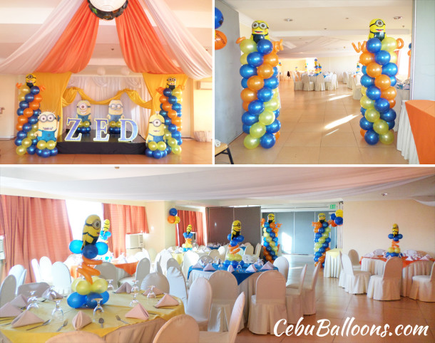 Minions Balloon & Styro Decoration at Golden Peak Hotel (21st Floor, Platinum Hall)