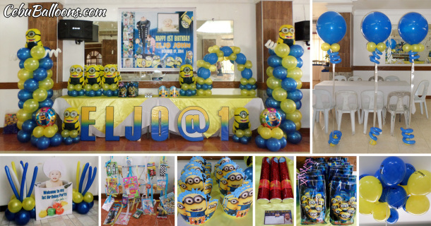 Minions Despicable Me Balloon Decor & Party Supplies at Maria Lina