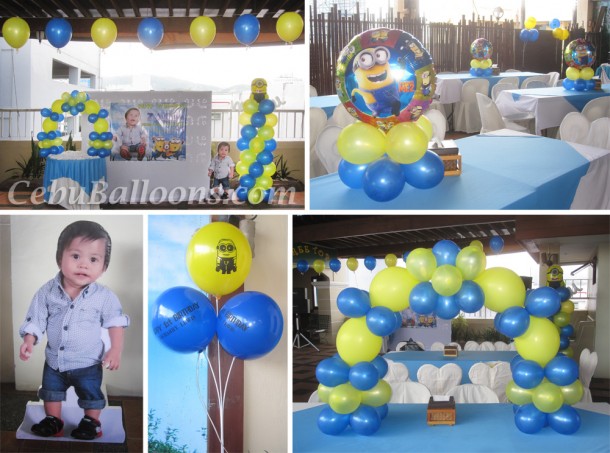 Minions (Despicable Me) Balloon Decors at Apple Tree Suites