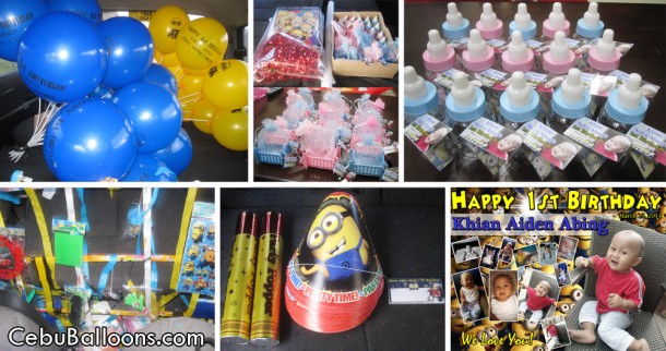 Minions Party Package with Giveaways at Eastridge