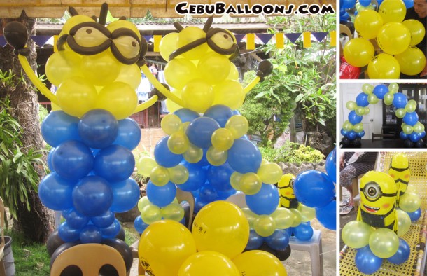 Minions Pillars, Arch & Centerpieces at Biasong, Talisay