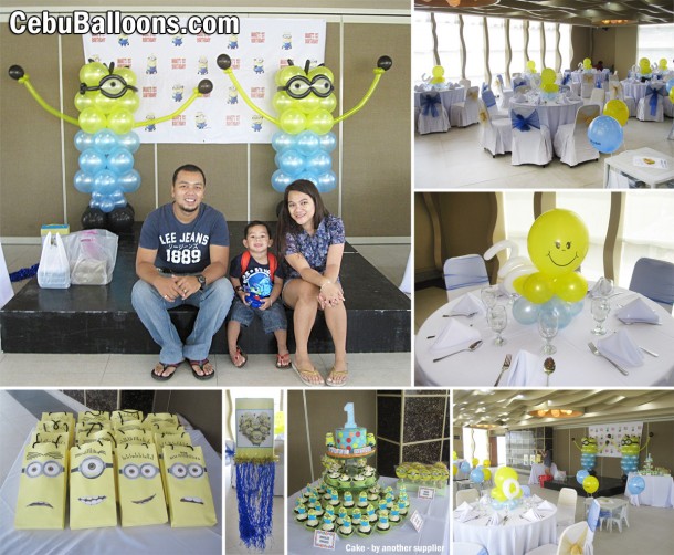 Minions Theme Balloon Decoration Package at City Suites Ramos