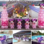 Minnie Mouse Balloon Setup at Cebu Wetland Resort