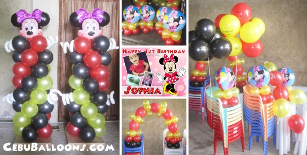 Minnie Mouse Decoration Package at Tayud Liloan