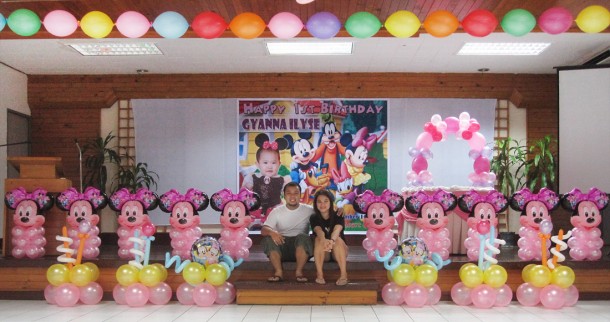 Minnie Mouse Theme Birthday Party Decoration at Sacred Heart Center