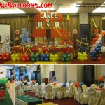 Ninjago Balloon Decoration at Diamond Suites