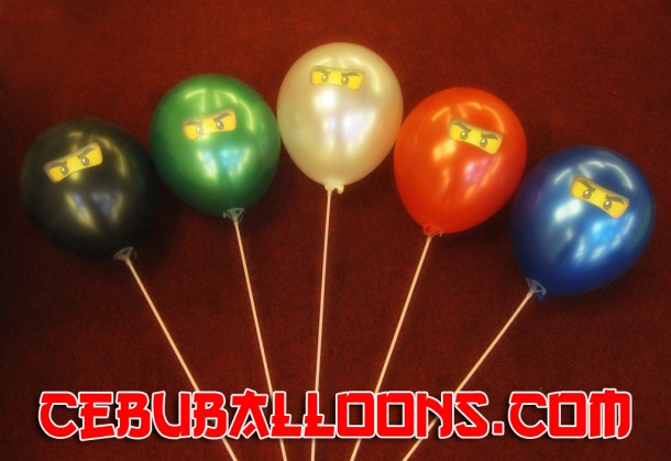 Ninjago Stick Balloons