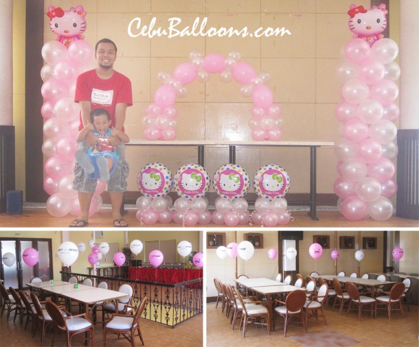 Pink & White Hello Kitty Decor Package at Sugbahan