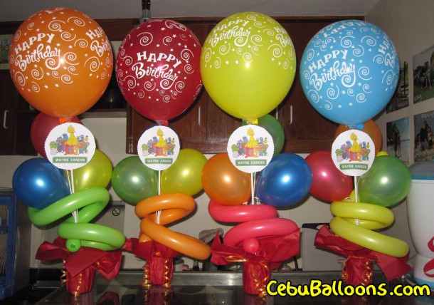 Sesame Street Balloon Arrangement