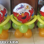 Sesame Street Balloon Centerpieces