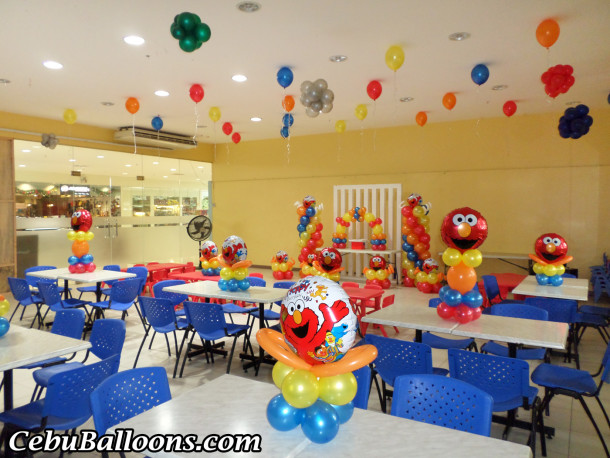 Sesame Street Balloon Decors at Playmaze Parkmall