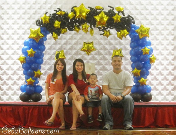 Starry Starry Night Balloon Concept at Grand Convention